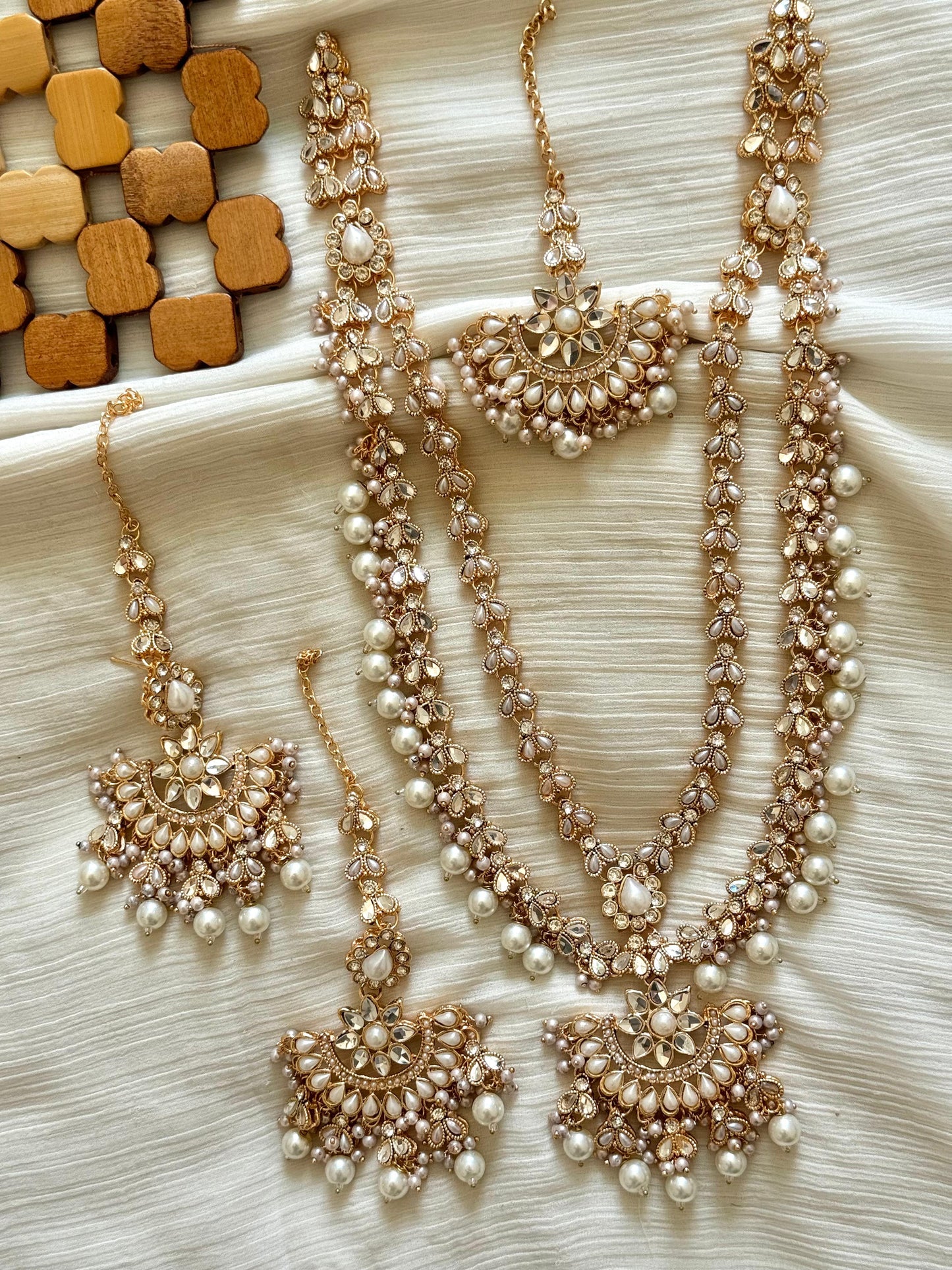 Colorful Kundan Mala Set