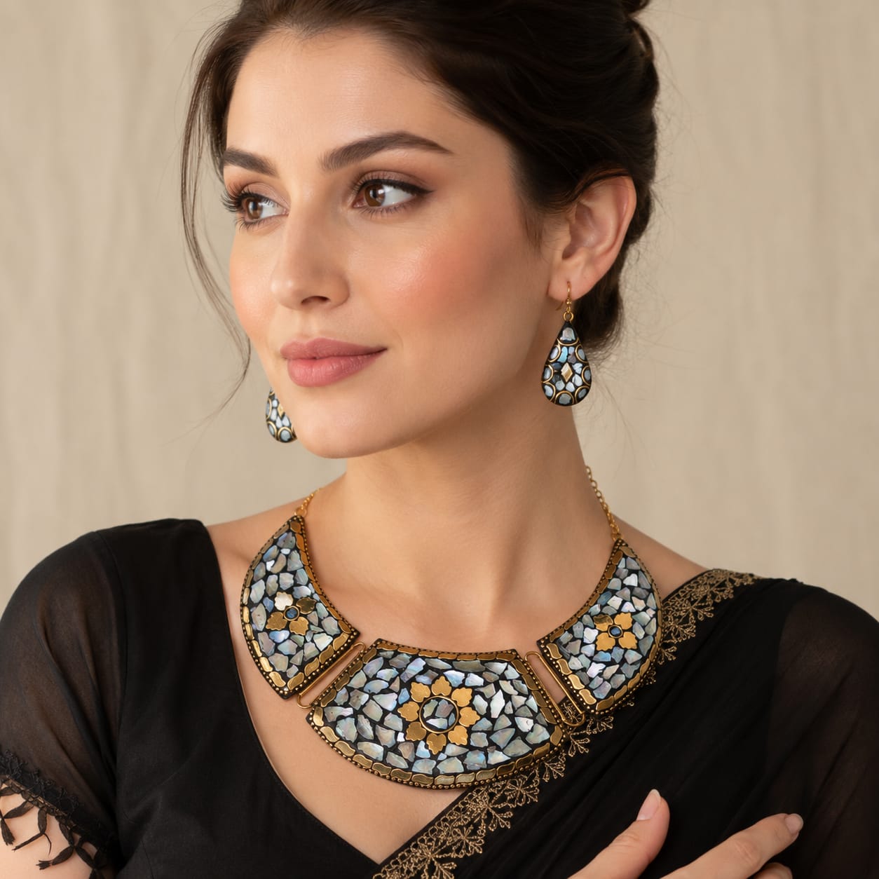 Ruhani Mosaic Jewelry Set