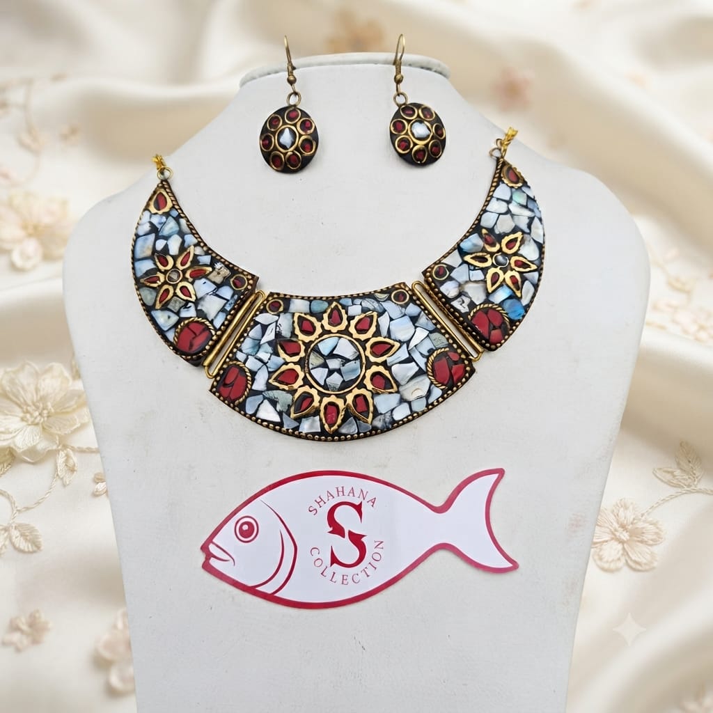 Ruhani Mosaic Jewelry Set