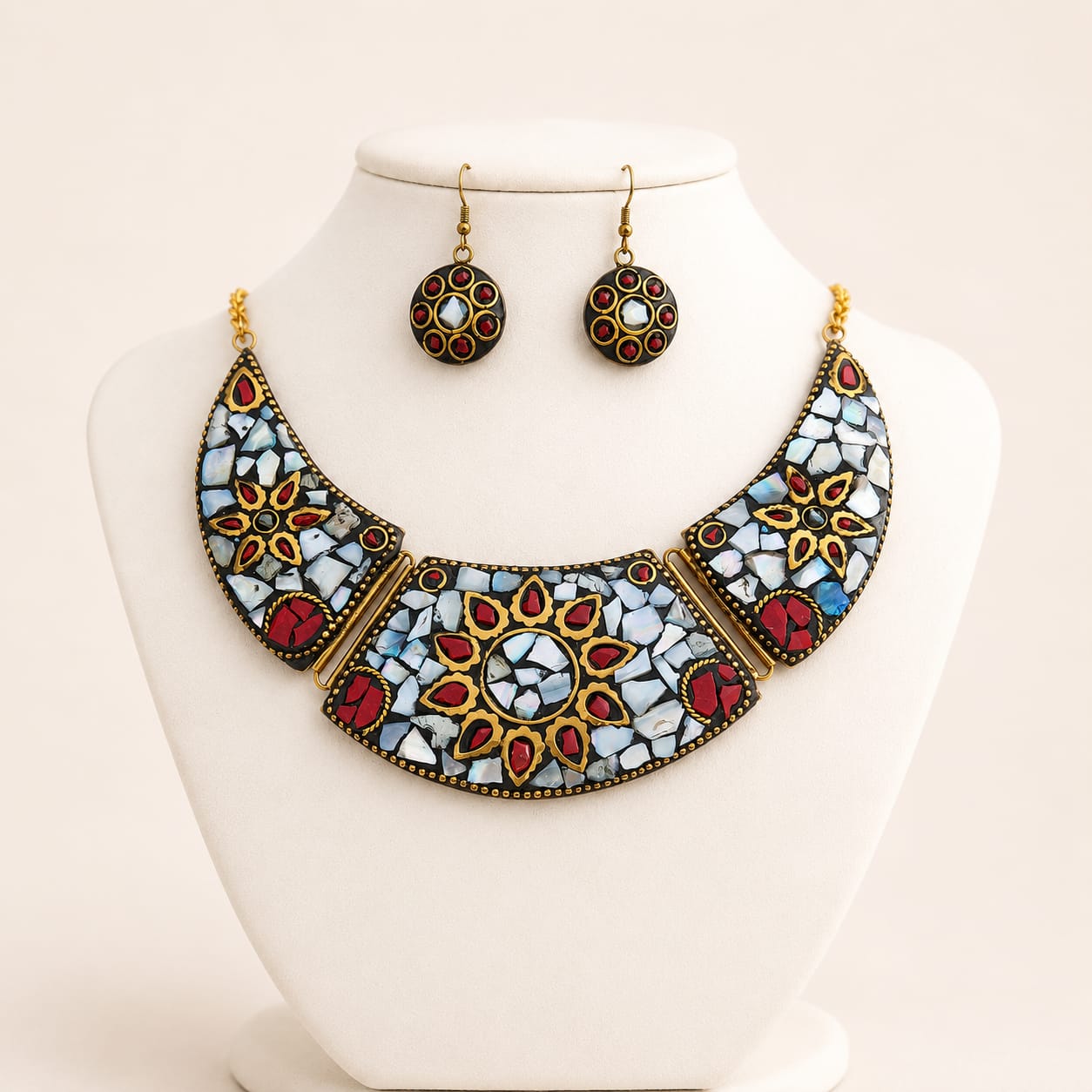 Ruhani Mosaic Jewelry Set