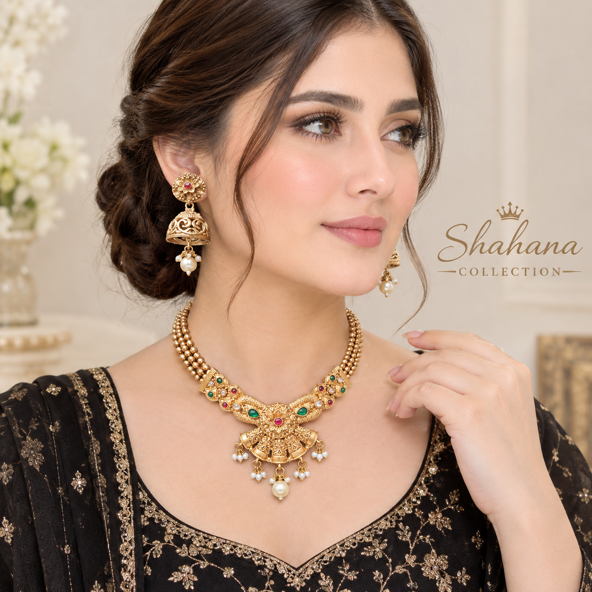 Rajputana Shringar Necklace Set