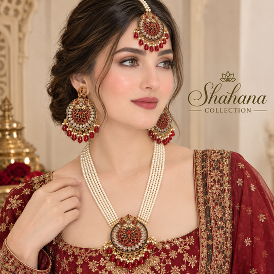 Aaina-e-Zircon Mala Set