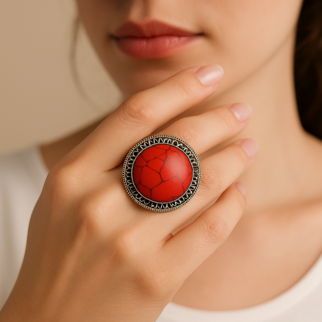 Stones Story Ring