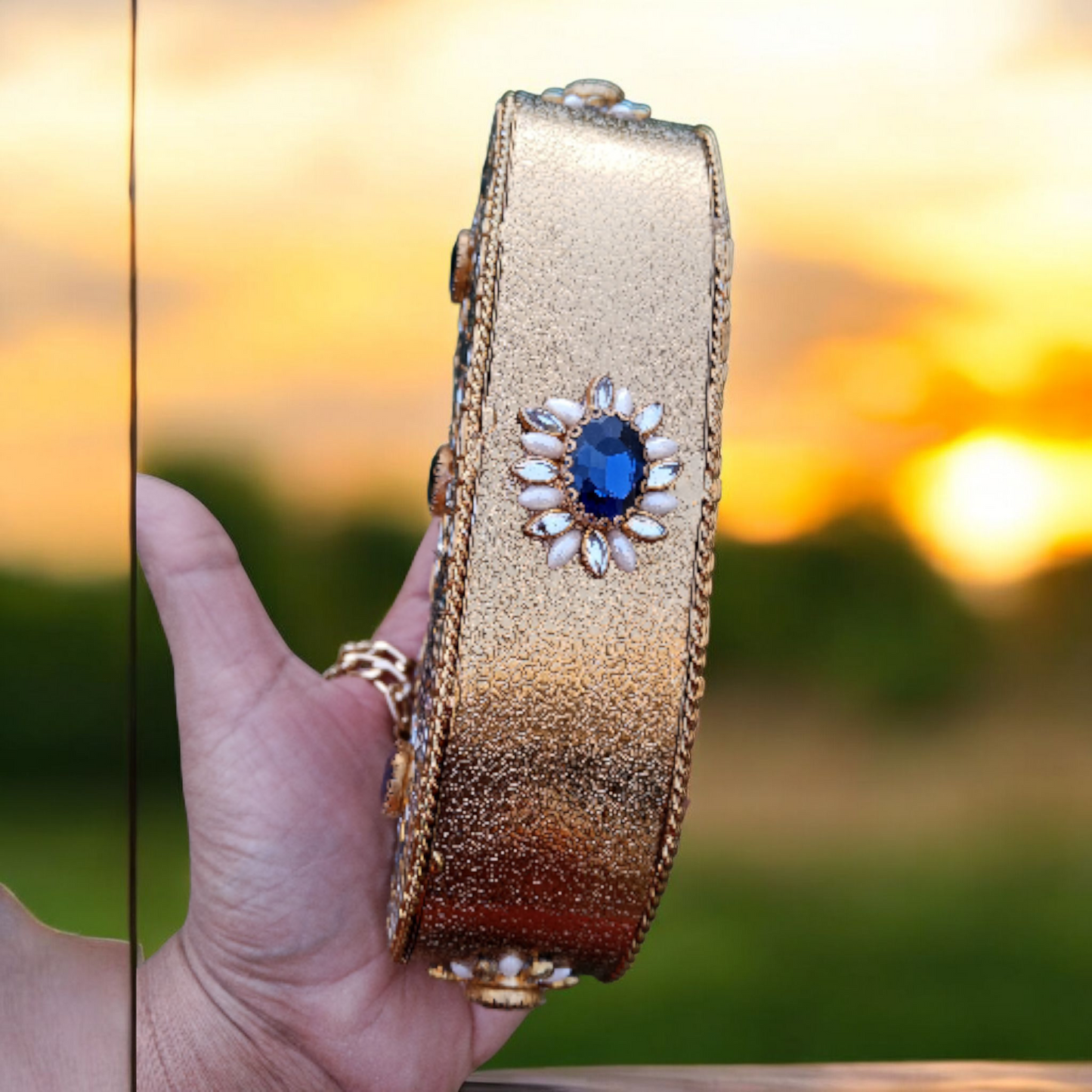 Kundan Designer Clutch