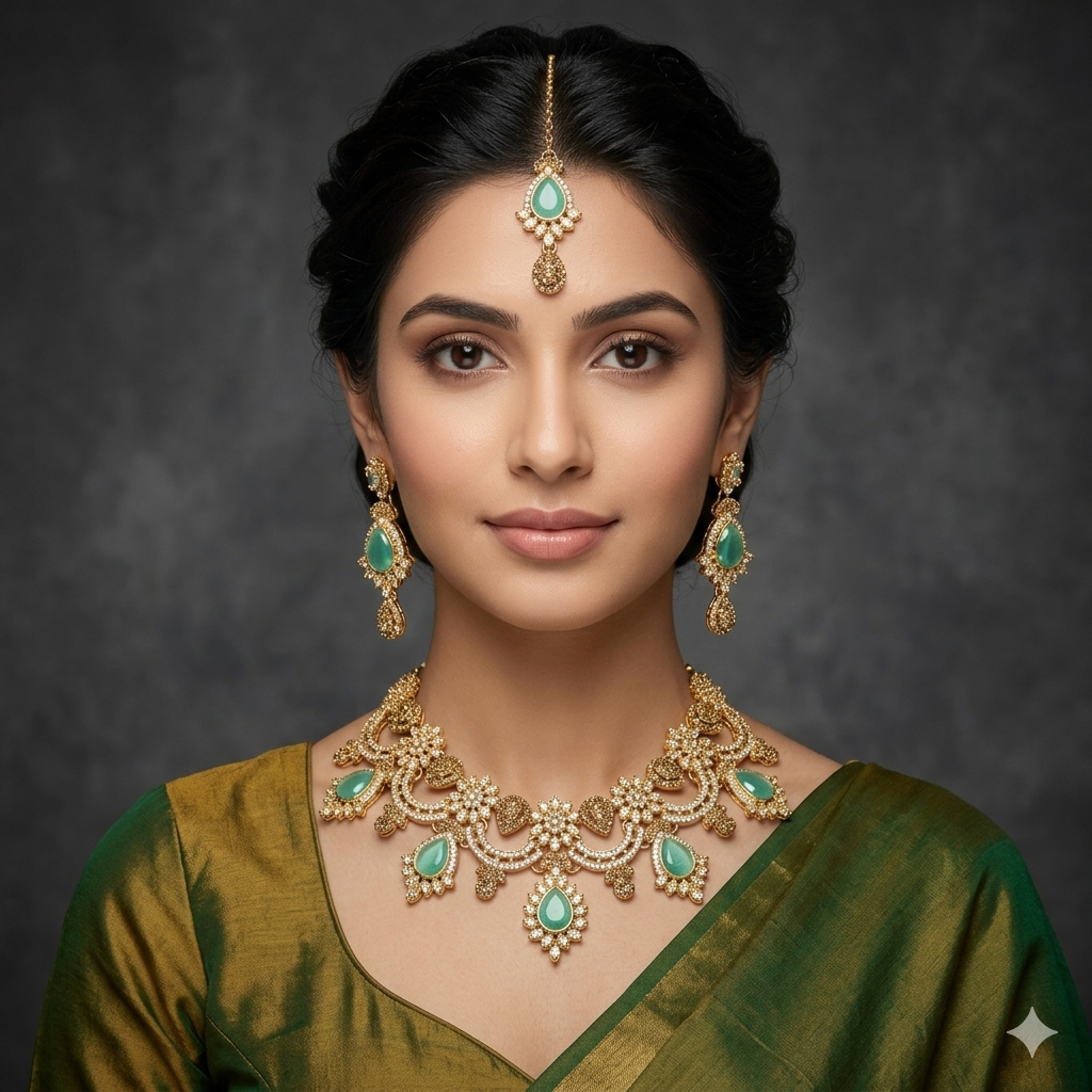 Noor-e-Naz Zircon Set