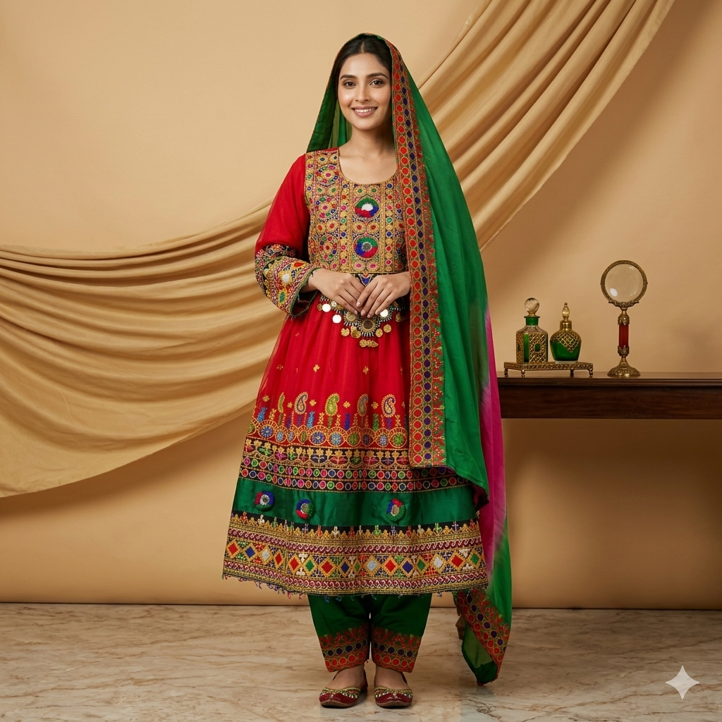 Gulnar 3 PC's stitched size  medium