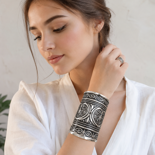 Vine Hand Cuff pair