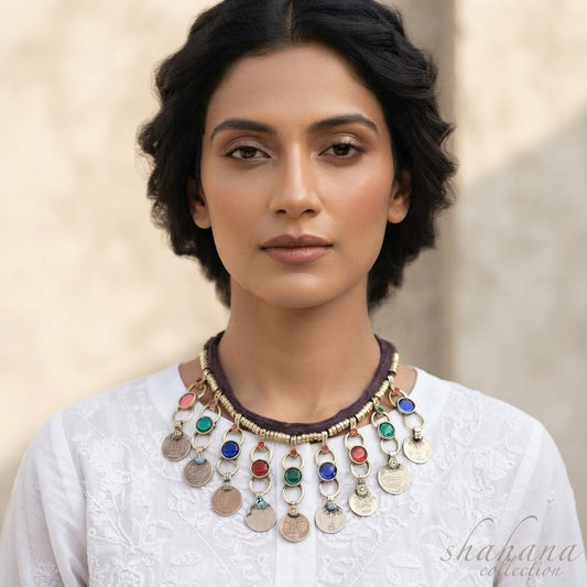 Gul e sikka Afghani necklace