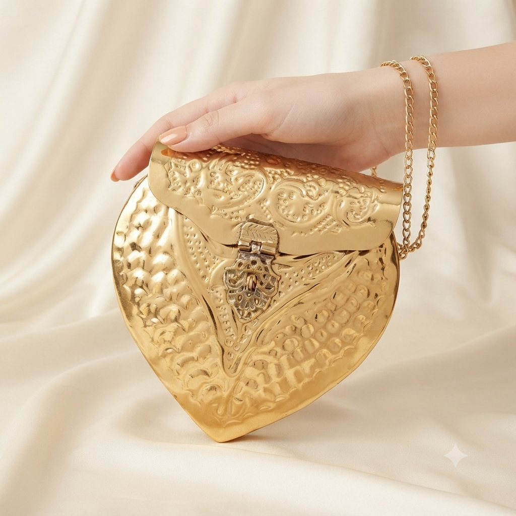Sunehri Charm Clutch