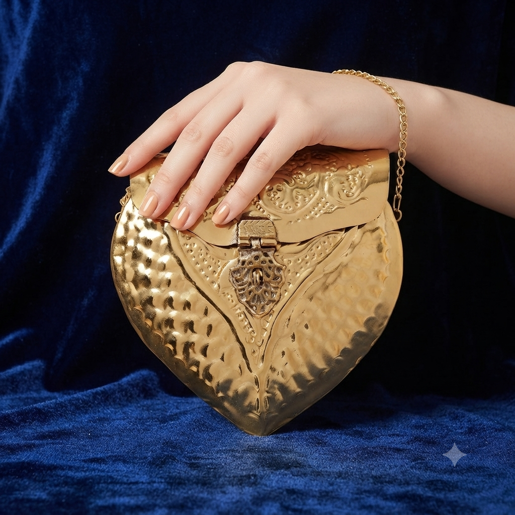 Sunehri Charm Clutch