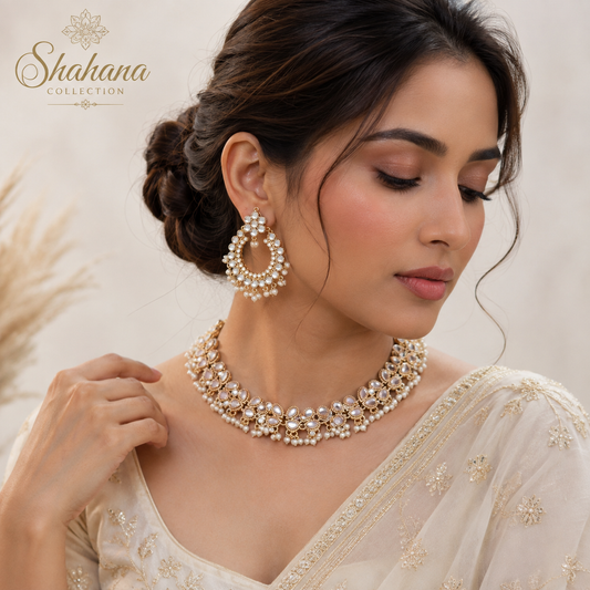 Aarizah Kundan Set