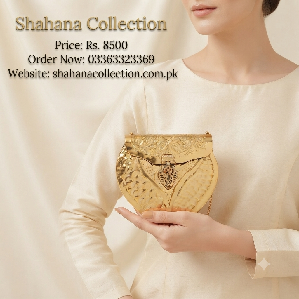 Sunehri Charm Clutch