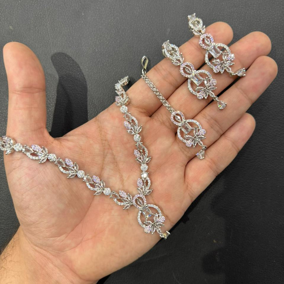 Chic Set Silver Plated AD