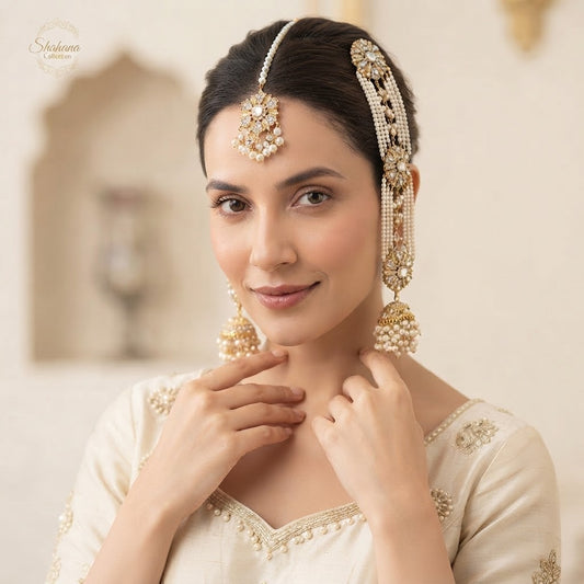 Dilnashin Ayeza Khan Jhumky & Teeka