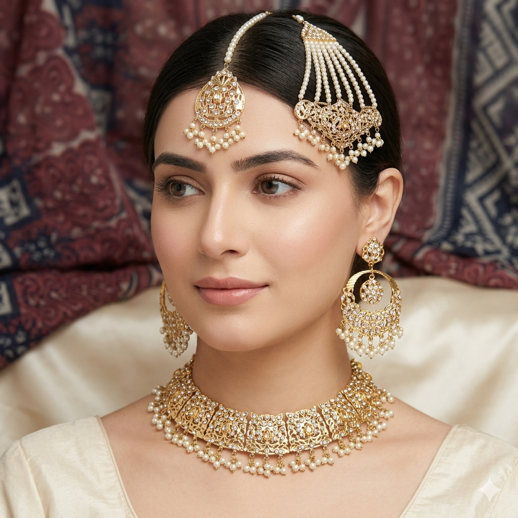Ivory Gold Elegance Set