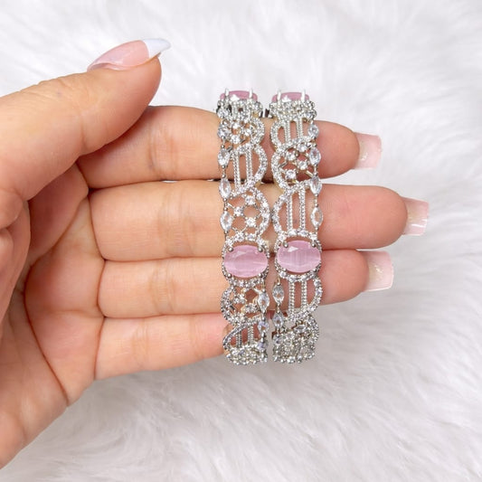 Princess Silver Plated Bangles