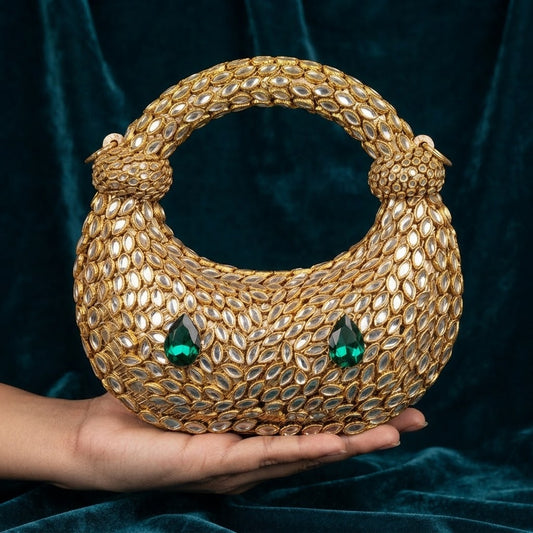 Kundan Clutch medium size