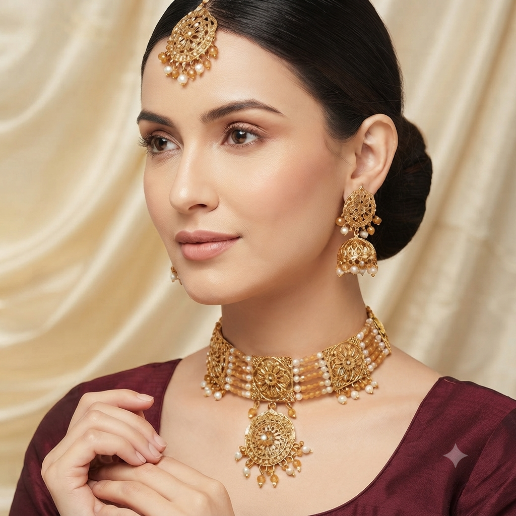 Zehra Choker Set