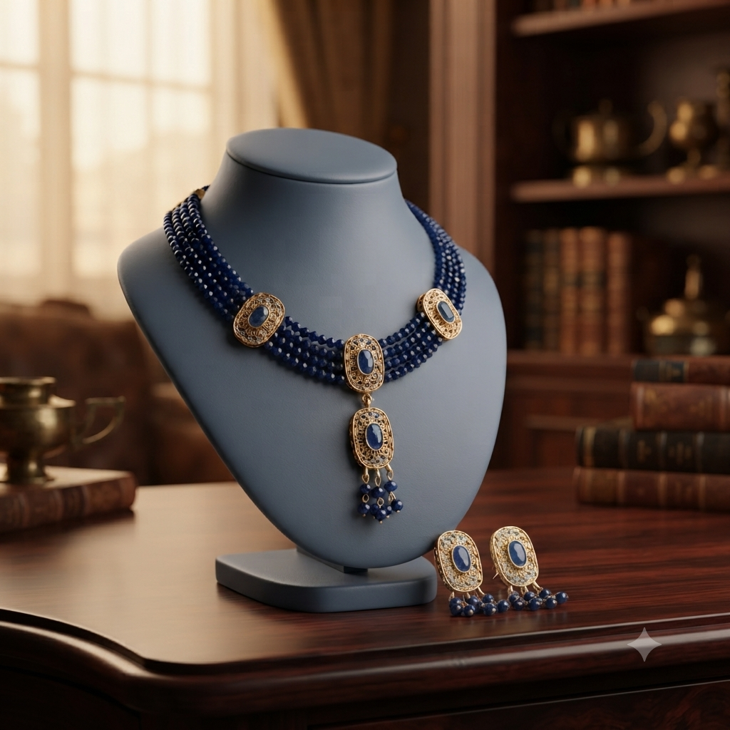 Azure Noor Choker Set