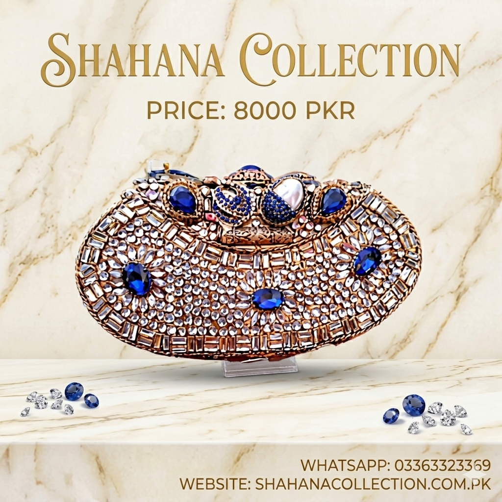 Kohinoor Kundan Clutch