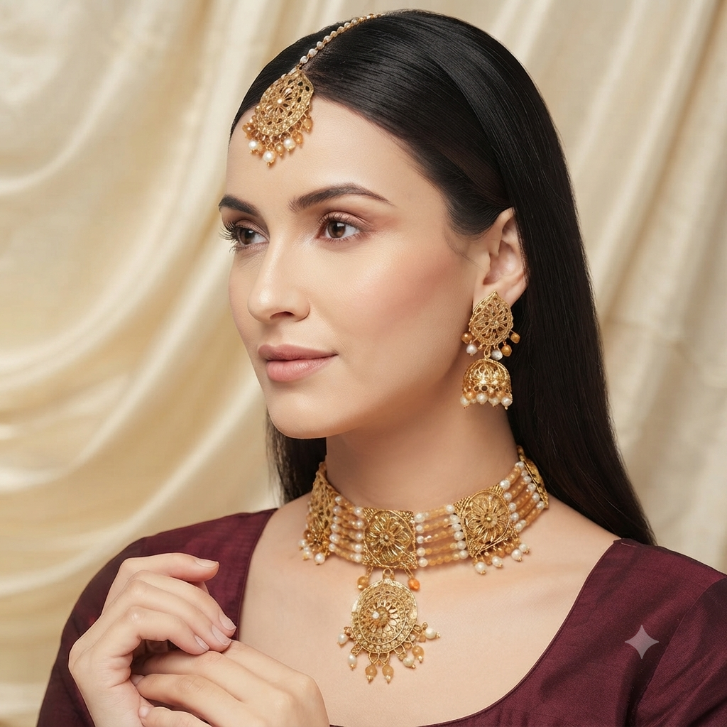 Zehra Choker Set