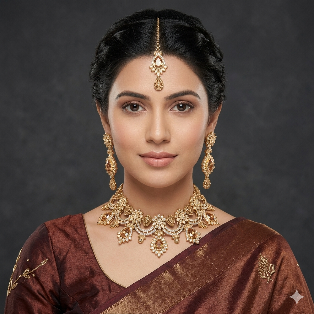 Noor-e-Naz Zircon Set