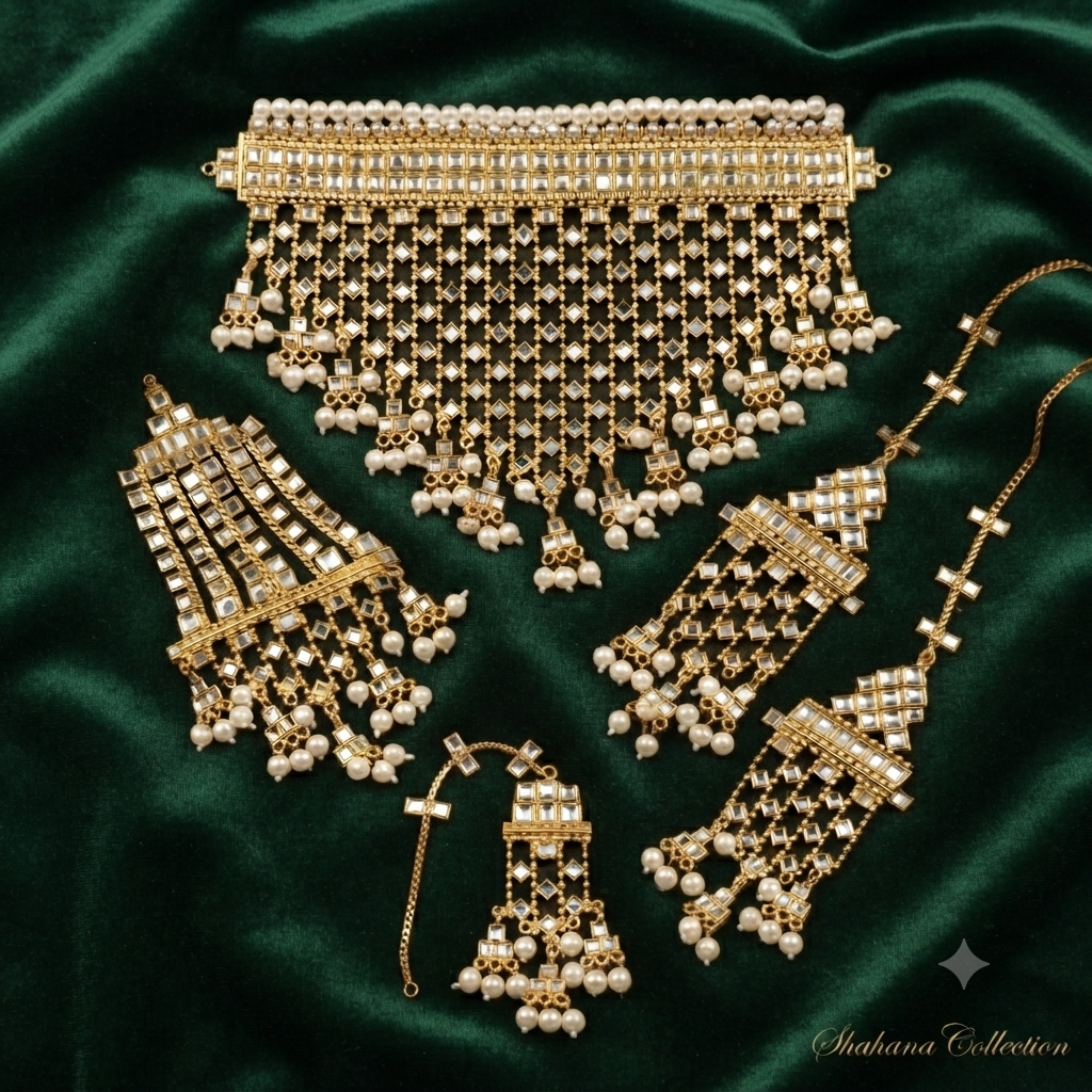 Jhilmil Kundan set