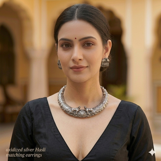 Rajasthani Hasli Set